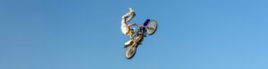 motocross dans les airs